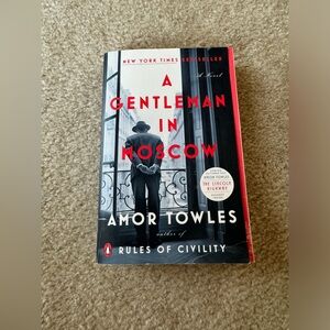 A Gentleman in Moscow - a novel book by Amor Towles